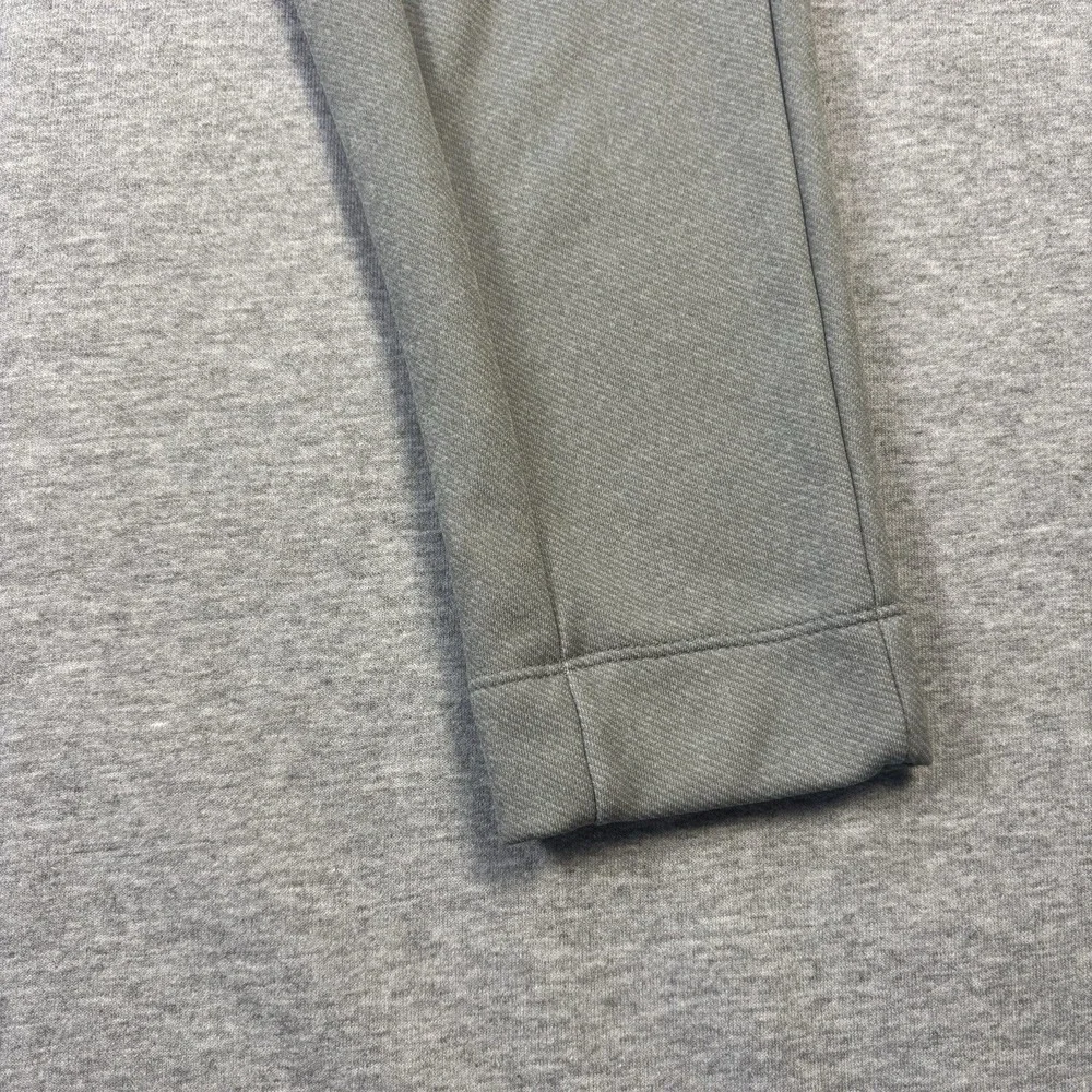 Adidas Aeroready Drawstring Athletic Pants Joggers Small Light Gray White Logo